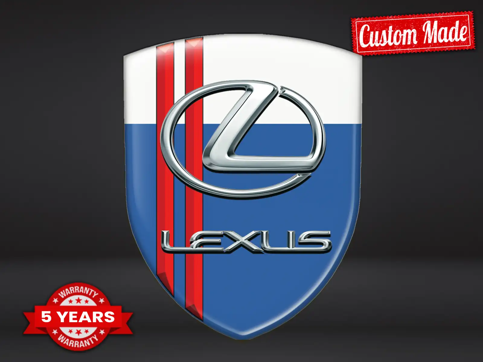 Lexus Emblèmes Auto Perso Résistants Qualité Pro